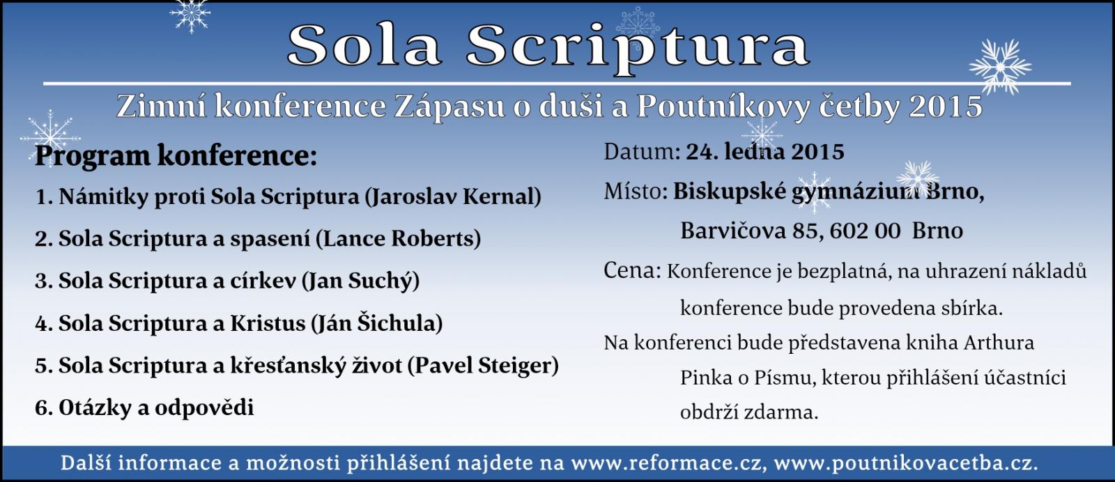 Zimní konference - program