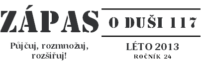 Zápas o duši č. 117